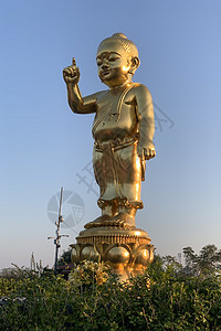 尼泊尔蓝毗尼的释迦摩尼像图片