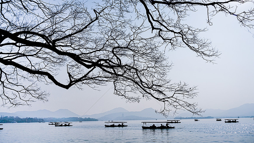 浙江杭州西湖图片