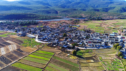 中国乡村农田风景图片