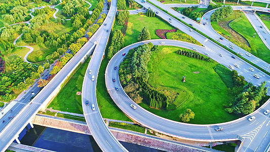 青海公路郑州城市立交背景