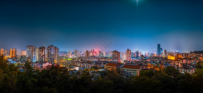 贵阳夜景贵阳全景夜景背景