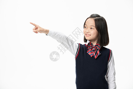 穿校服小学生图片