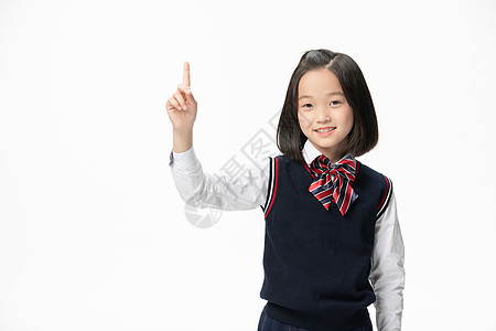 穿校服小学生图片