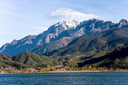 玉龙雪山风景云南玉龙雪山背景