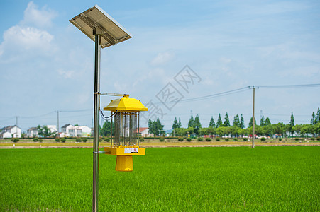 太阳能农田防虫设备高清图片