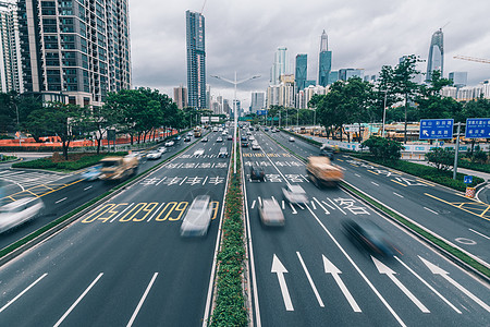 汽车公路滨河大道背景