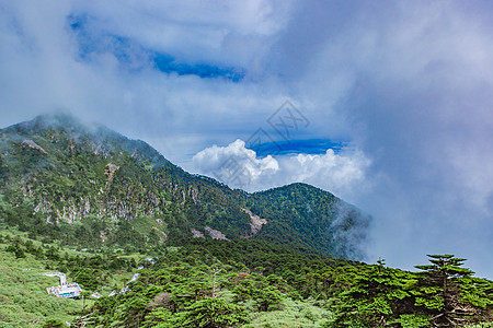 云南苍山美景背景图片