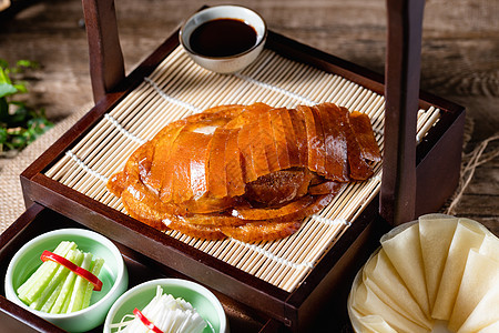 北京烤鸭中餐高清图片素材