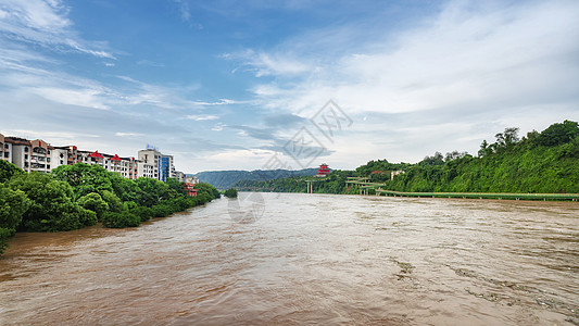 水灾洪水洪涝自然灾害背景