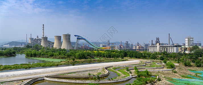 老建筑北京首钢园全景背景