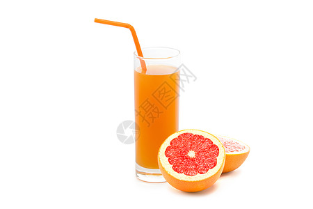 夏日水果汁鲜榨西柚汁背景