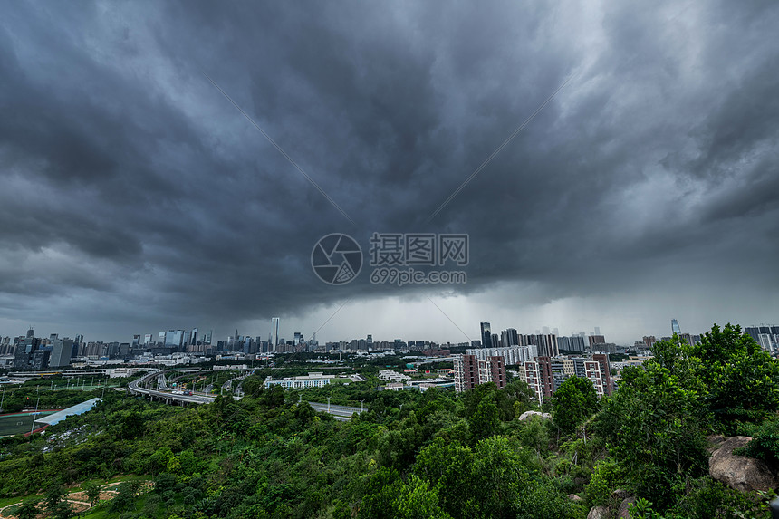 深圳暴风雨图片