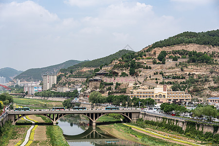 陕西省延安市清凉山景区图片