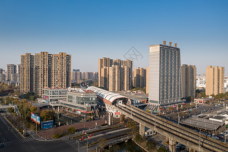 3号线地铁站上海嘉定城区背景