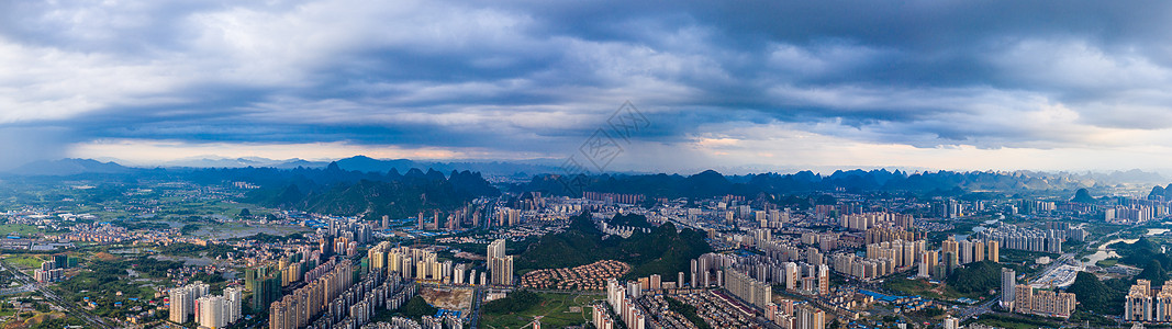 多云转雷阵雨阵雨过后天气转晴背景