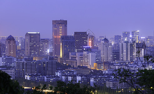 杭州夜景浙江乌镇西栅夜景高清图片