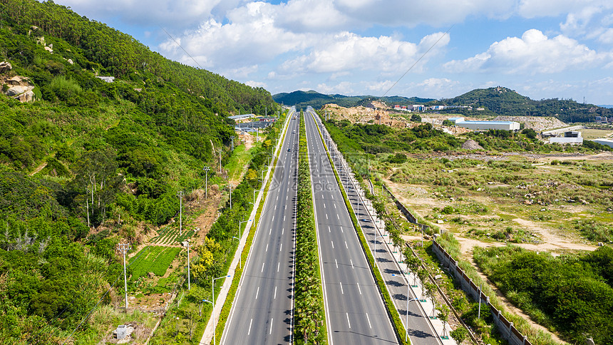 漳州沿海大通道道路图片