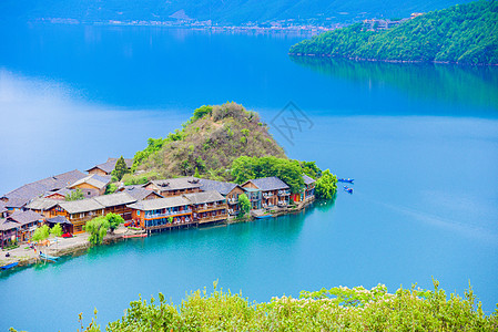 泸沽湖风景区高清图片