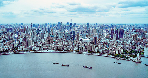 上海城市高楼外景图片