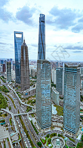 上海陆家嘴城市高楼外景图片