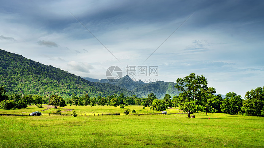 泰国拉廊高山草甸自然风光图片