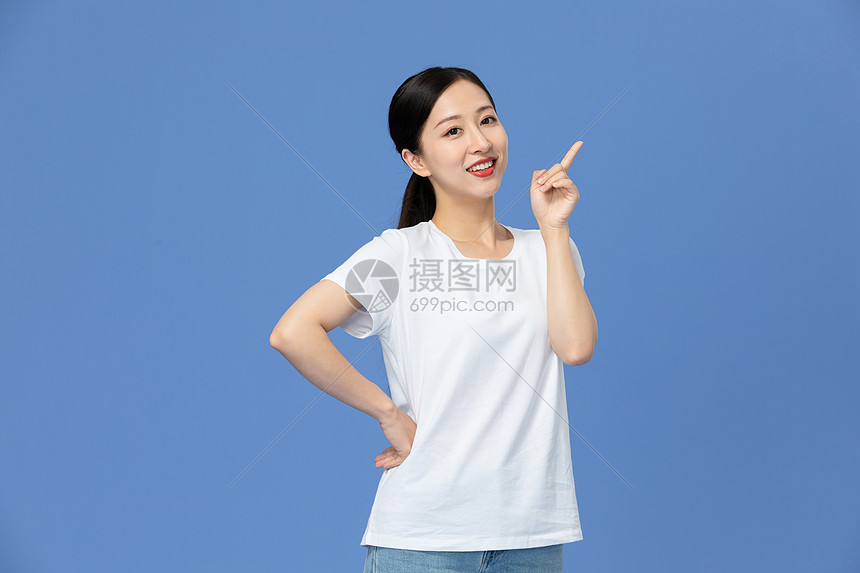 青春活力色彩女性图片