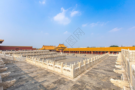 北京大气紫禁城故宫白玉栏杆图片