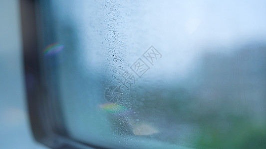 雨天汽车高铁地铁窗外高清图片