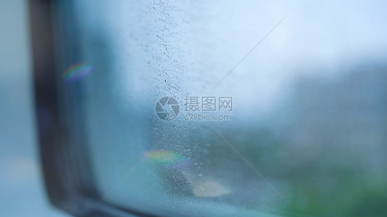 雨天汽车高铁地铁窗外图片