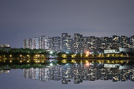 青岛城市夜景图片