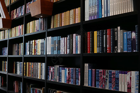 泰晤士小镇钟书阁图书馆背景图片