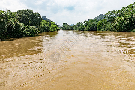 防护暴雨洪涝水灾背景