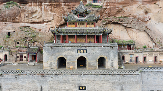 陕西咸阳彬州大佛寺石窟图片