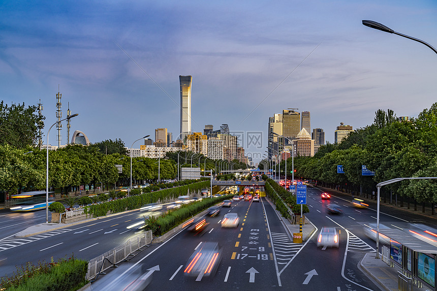 北京东三环北路国贸中心交通图片