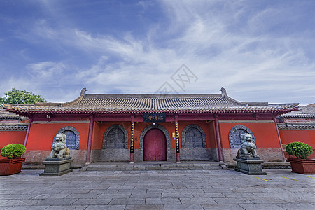 石家庄正定临济寺图片素材