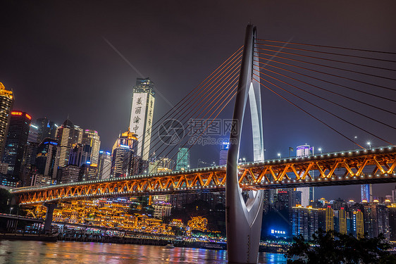 重庆嘉陵江大桥洪崖洞图片