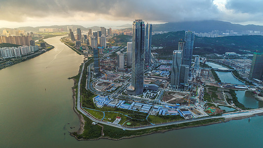 珠海桂山岛珠海IFC背景