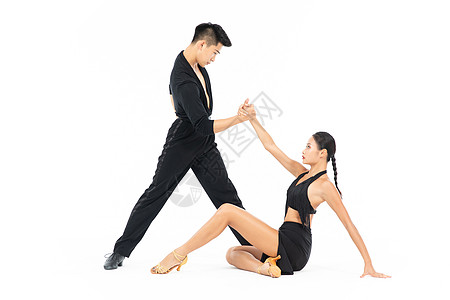 双人国标舞舞蹈动作练习图片
