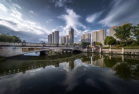 水绿盐城城市风光图片