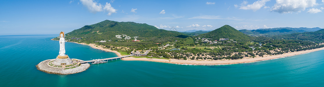 海上观音三亚南山文化旅游区背景