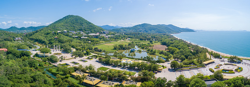 三亚美丽之冠三亚南山文化旅游区背景