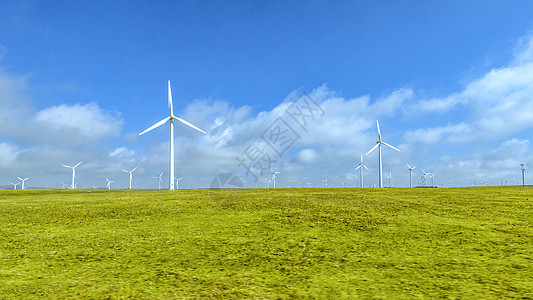 费斯牧场鹅群内蒙古那日斯太草原牧场景观背景