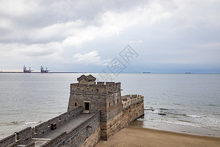 秦皇岛老龙头景区高清图片