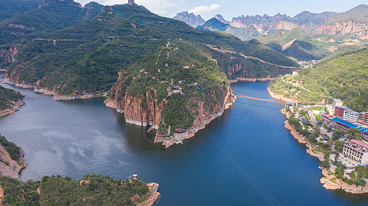 河北邯郸京娘湖风光高清图片