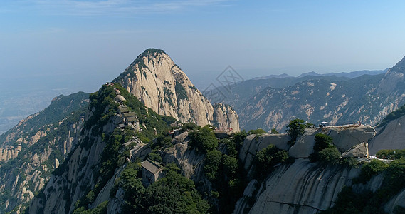 陕西地图陕西华山景区背景