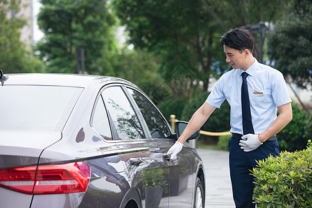 专车司机服务形象高清图片