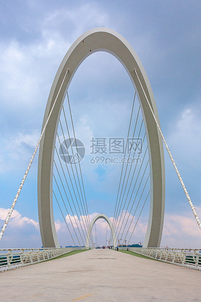  南京眼步行桥图片