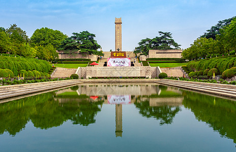 南京雨花台烈士陵园背景图片