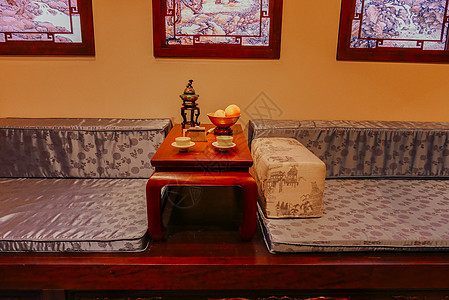 韩国传统会客厅图片