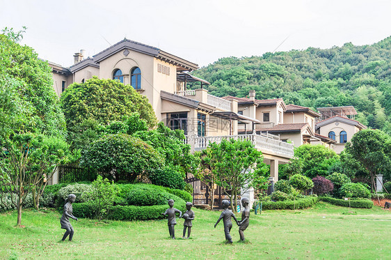 宁乡市碧桂园建筑楼盘小区景观图片